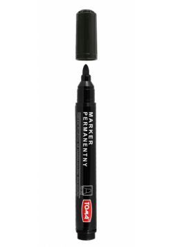 Marker permanentny Toma 202 czarny 10 sztuk