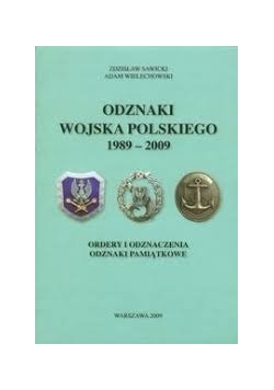 Odznaki wojska polskiego 1989 - 2009