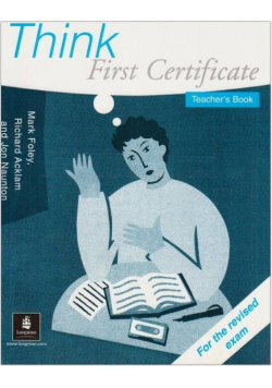 Think first certificate teachers book