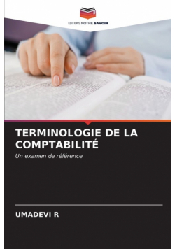 Terminologie De La Comptabilité