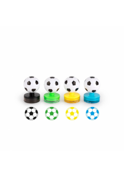 DISPLAY Stempel piłka nożna 2w1 16szt.