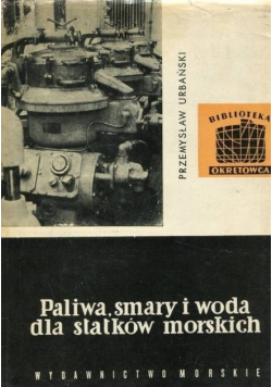 Paliwa smary i woda dla statków morskich
