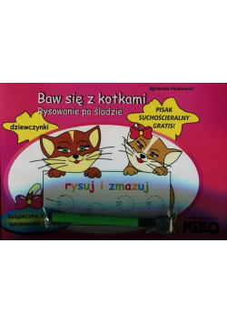 Baw się z kotkami Rysowanie po śladzie