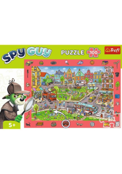 Puzzle 100 Obserwacyjne - Spy Guy Miasto TREFL