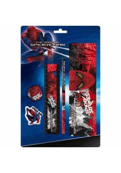 Zestaw przyborów szkolnych Amazing Spider-Man 5 części