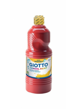 Farba Giotto School Paint Scarlet Red 500 ml