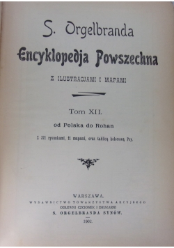 Encyklopedia Powszechna z ilustracjami i mapami, 1902 r.