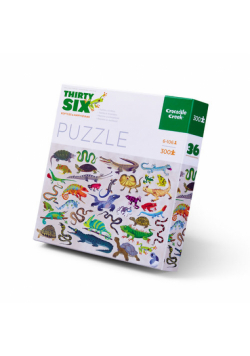 Puzzle Gady i płazy 300