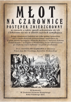 Młot na czarownice Reprint z 1614 r .