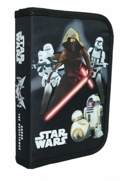 Piórnik dwuklapkowy bez wyposażenia Star Wars