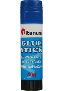 Klej w sztyfcie Titanum 40g 12 sztuk