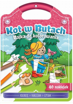 Bajka do kolorowania Kot w butach