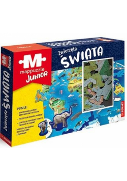 Mappuzzle Junior - Zwierzęta świata
