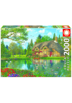 Puzzle Chatka z widokiem na jezioro 2000