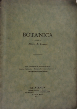Botanica. 1931 r.