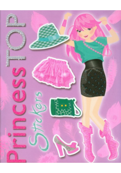 Princess Top Stickers Kolorowanka z naklejkami