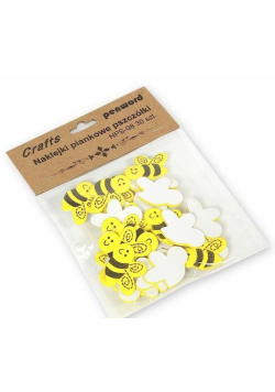 Dekoracja piankowa pszczółki 35x25mm 30szt