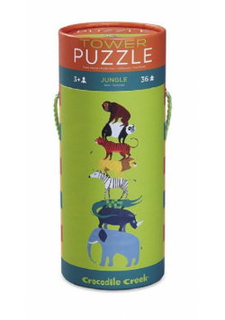Puzzle wieża 36 Dżungla 36