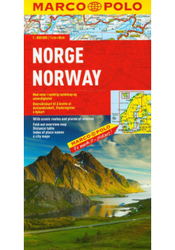 Norwegia mapa drogowa 1:800 000 Marco Polo