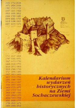 Kalendarium wydarzeń historycznych na Ziemi Sochaczewskiej