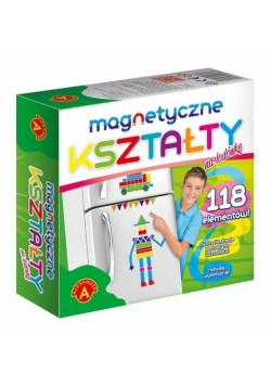 Magnetyczne kształty na lodówkę