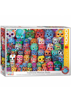 Puzzle 1000 Traditional Mexican Skulls 6000-5316