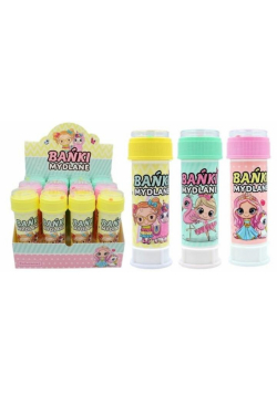 Bańki mydlane 60ml (12szt)