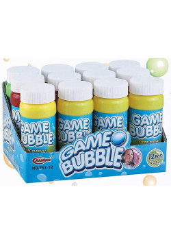 Płyn do baniek mydlanych 60ml (12szt)