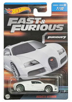 Hot Wheels Auto Bugatti Veyron 1:64 HNT17