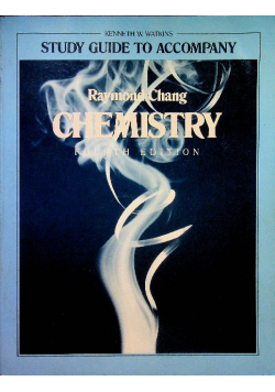Student Guide To Accompany Chang Chemistry