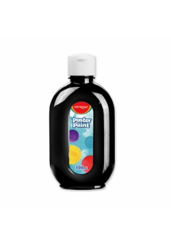 Farba plakatowa 300ml KEYROAD czarna
