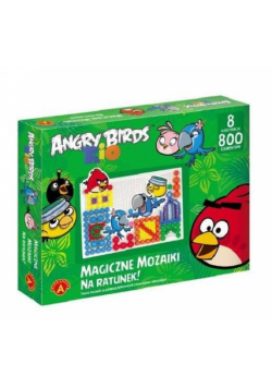 Magiczne mozaiki 800 Na ratunek - Angry Birds Rio
