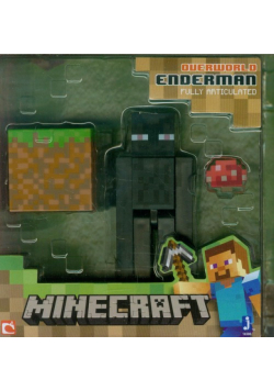 Minecraft Figurka Enderman + akcesoria