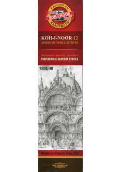 Ołówek grafitowy 1500/HB 12 sztuk