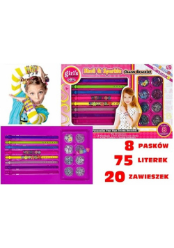 Zestaw bransoletek paski z zawieszkami Imiona