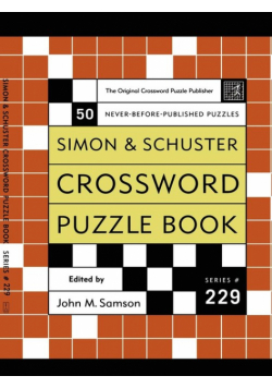 Crossword Puzzle Book