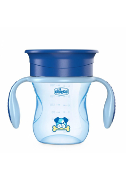 Kubek 360 do nauki smoadzielnego picia 200ml nieb