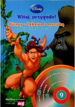 Witaj przygodo Disney Zabawy z muzyka z CD