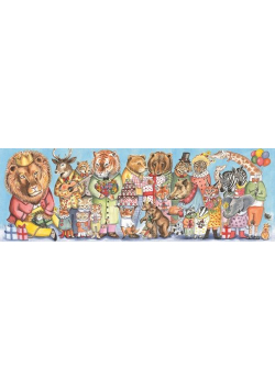 Puzzle PRZYJĘCIE U KRÓLA 100 elementów
