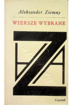 Ziemny Wiersze wybrane