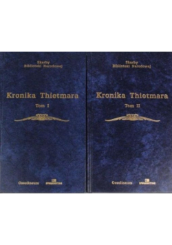 Kronika Thietmara Tom I i II