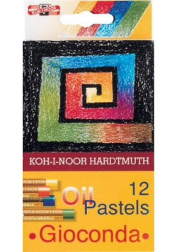 Pastele olejne 12 sztuk
