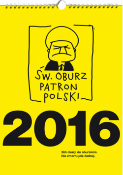 Kalendarz 2016 Św. Oburz