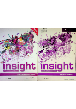 Insight Students Book / Advanced Workbook