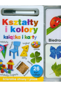 Kształty i kolory Książka i karty