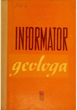 Informator geologa