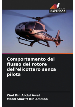 Comportamento del flusso del rotore dell'elicottero senza pilota