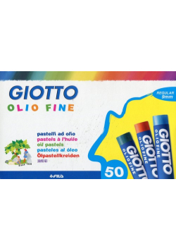 Giotto Pastele olejne 50 sztuk