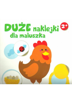 Duże naklejki dla maluszka Kurka