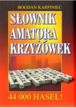 Słownik amatora krzyżówek